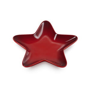 Le Creuset Stoneware Cerise Star Plate 20cm